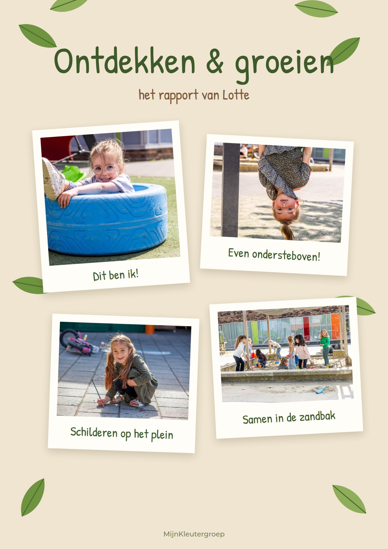 Voorbeeld van een natuurlijk rapport